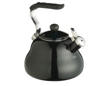 Le 'Xpress Athena Whistling Kettle Midnight Black